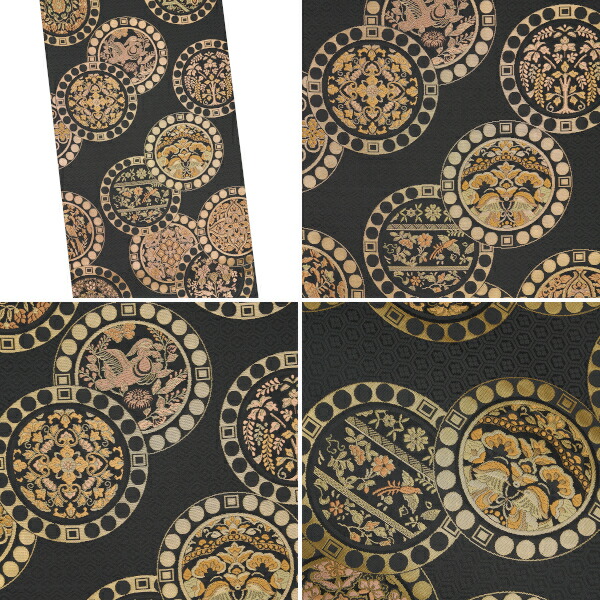 楽天市場】箔屋清兵衛正倉院文様 全通 袋帯陰山織物【未着用品