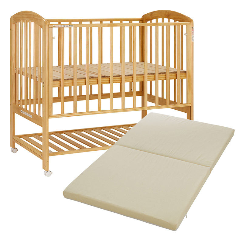 楽天市場】ベビーベッド ベビー布団 2点セット エクストラハイタイプ