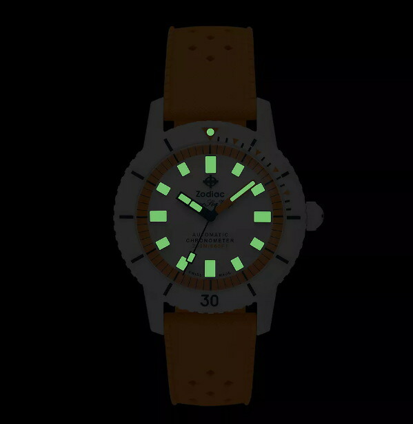 楽天市場】スイス製 ZODIAC ゾディアック Ceramic Compression Diver