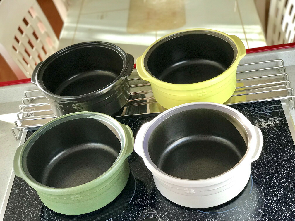 セラポット cesapot 深鍋、浅鍋 フタ 専用クリーナー 4点セット