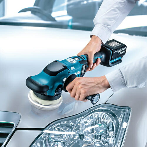 楽天市場】マキタ電動工具 18V充電式ランダムオービットポリッシャー