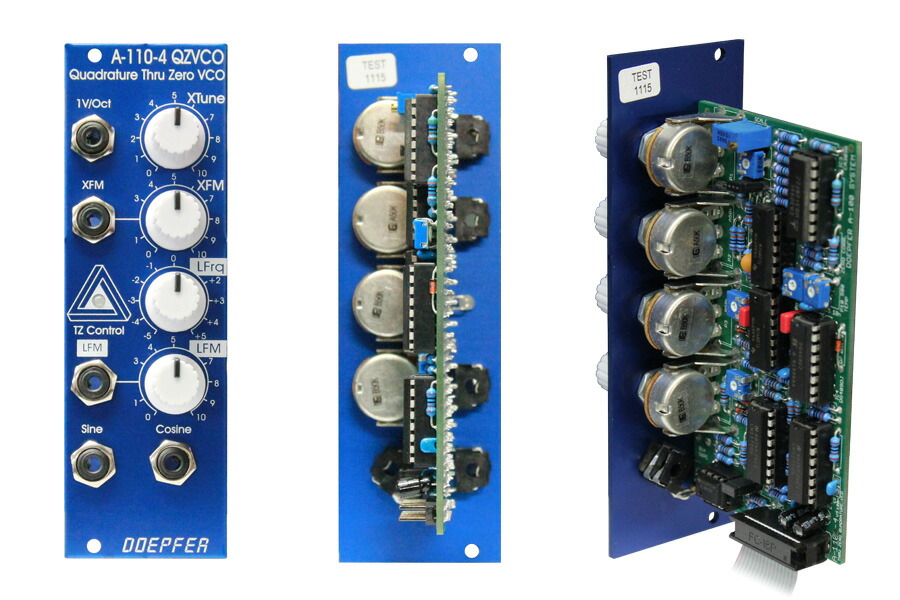 楽天市場】DOEPFER A-110-4SE Thru Zero Quadrature VCO : MUSICLAND