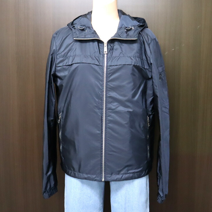 楽天市場】【PRADA】プラダ フーデッドブルゾン ナイロンジャケット 48