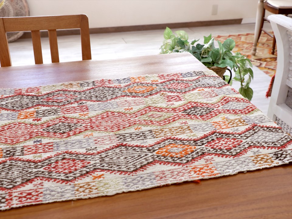 楽天市場】オールドキリム シワス・ジジム228×47cm細長い装飾用ジジム