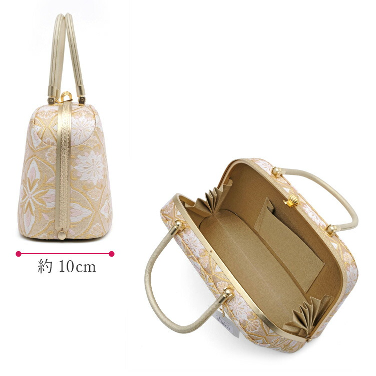 楽天市場】草履バッグ セット 世美庵 金 ゴールド Lサイズ 日本製 高級