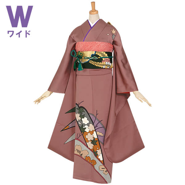 楽天市場】【成人式 振袖 レンタル】RS838 正絹 あずき色 アンティーク