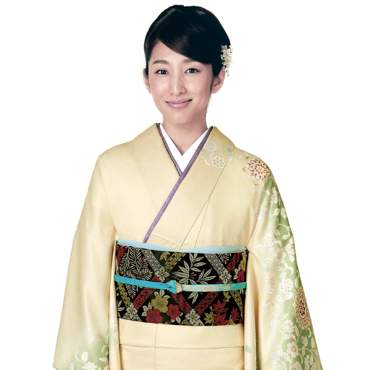 楽天市場】訪問着 セット 購入 クリーム地 華紋唐草 5点セット フリー