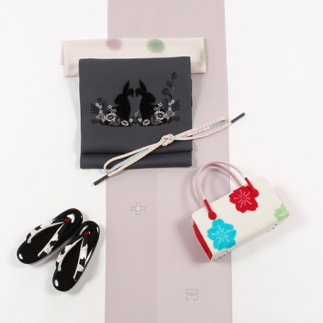 楽天市場】【2/26まで☆エントリーでP3倍】【うさぎ】正絹 創作刺繍 九