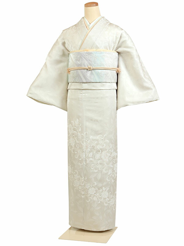 楽天市場】【レンタル】【訪問着 アイボリー系 くすみカラー 更紗風