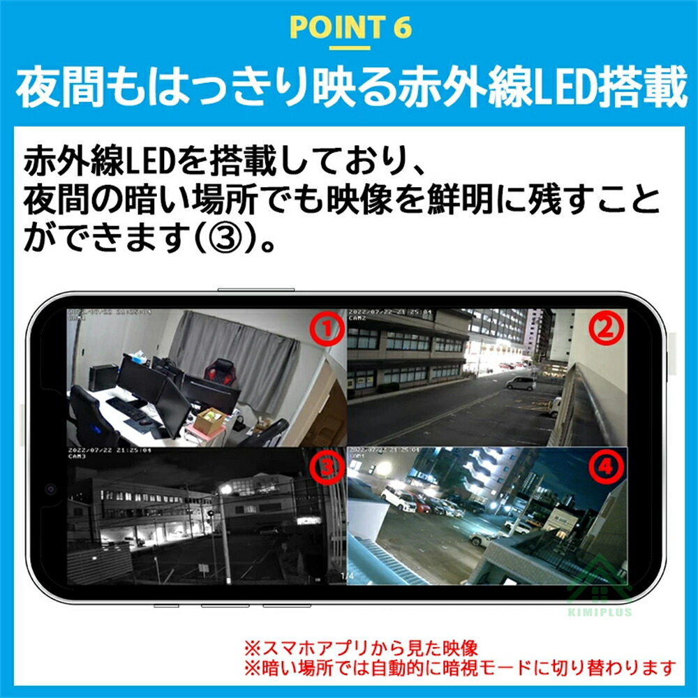 楽天市場】Hiseeu ワイヤレス 防犯カメラ セット ワイヤレス 防犯