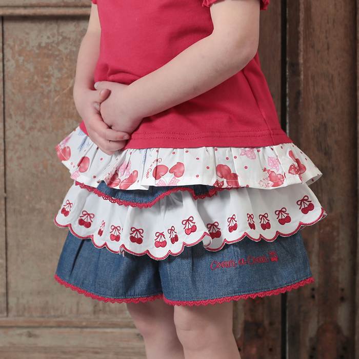 楽天市場】coeur a coeur (クーラクール ) フリルキュロット (90