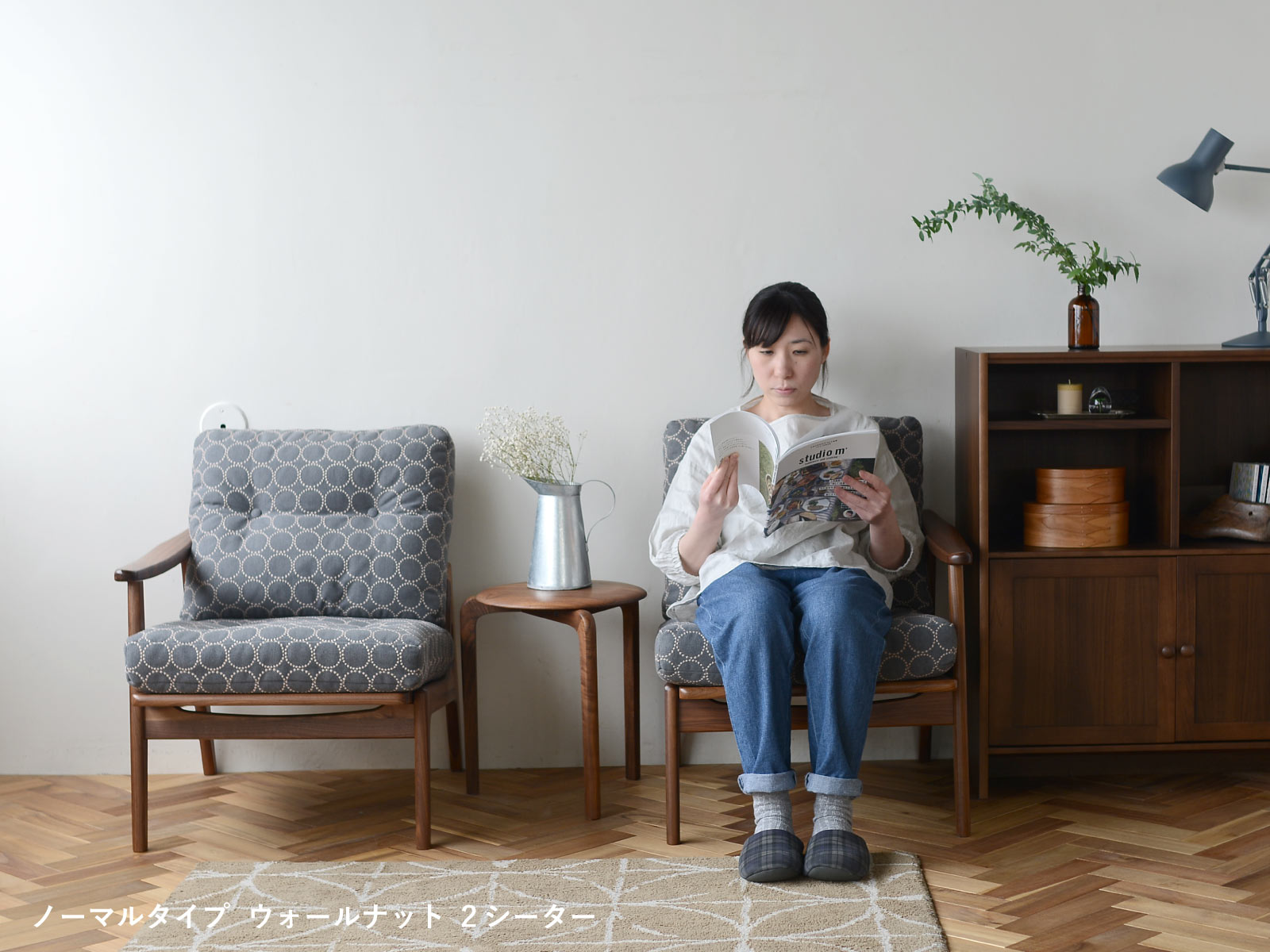 楽天市場】【無料生地サンプル有】 全20色 マルニ60 フレームチェア 1