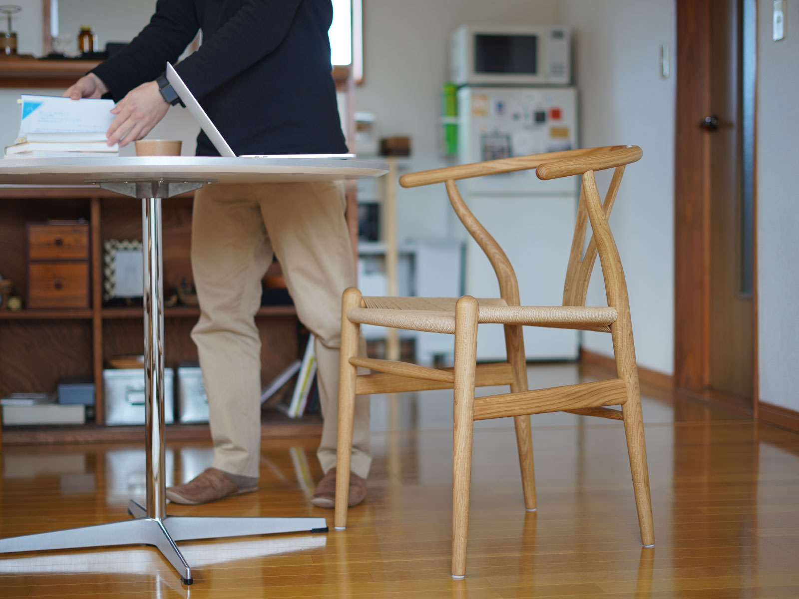 楽天市場】Yチェア CH24 オーク/オイルフィニッシュ 座面高さ43cm CARL