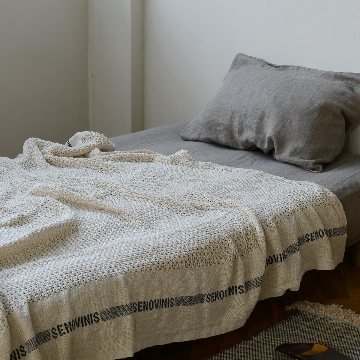 楽天市場】fog linen work フォグリネンワーク コットン ブランケット