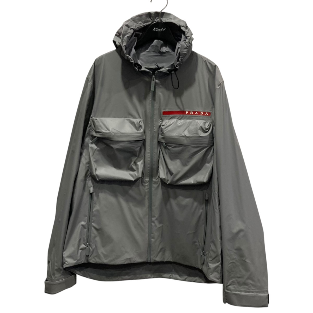 楽天市場】【中古】PRADA SPORTSナイロンジャケット SGB445 グレー