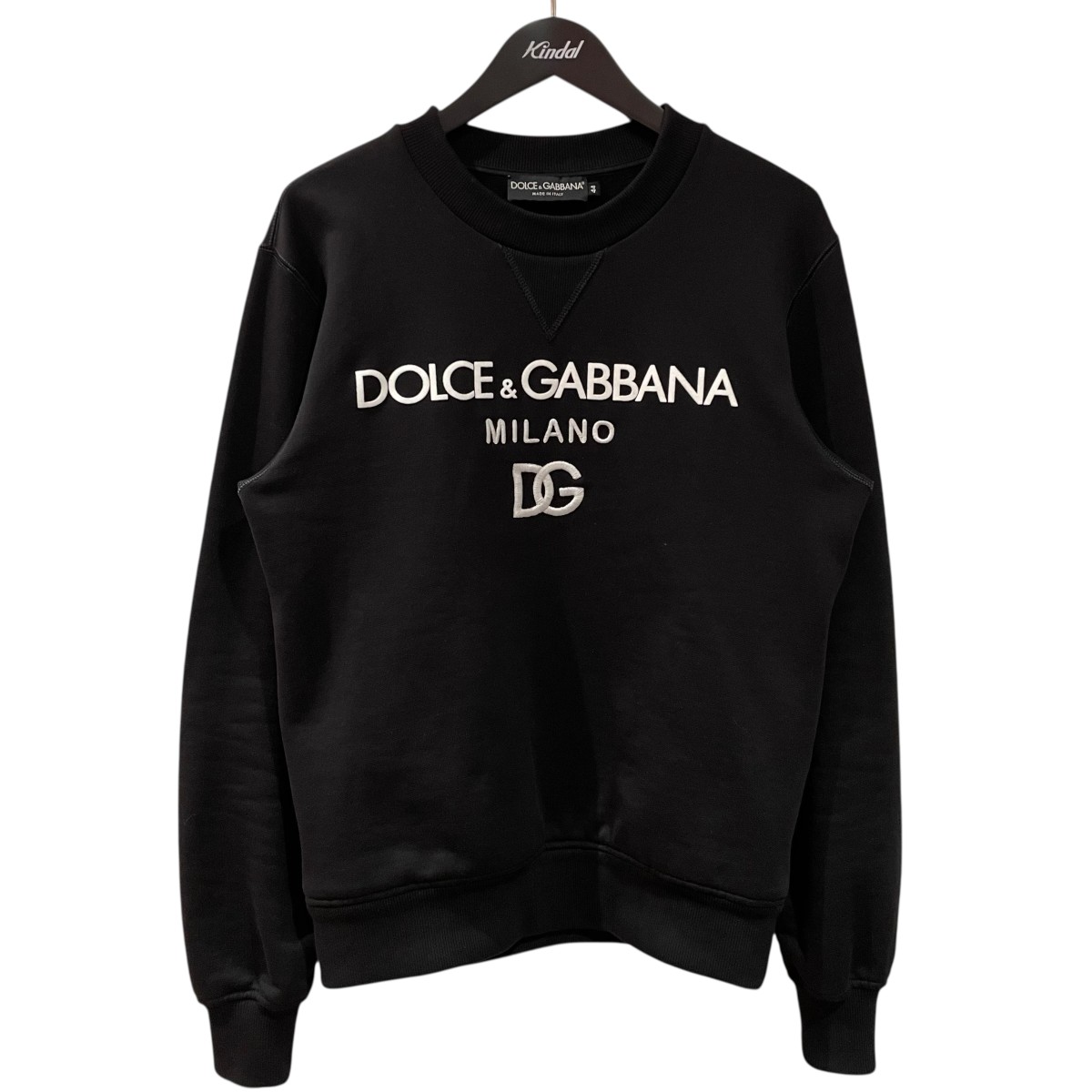 a*い様 D&G ブラック スウェット トレーナー サイズ38 a*い様 D&G