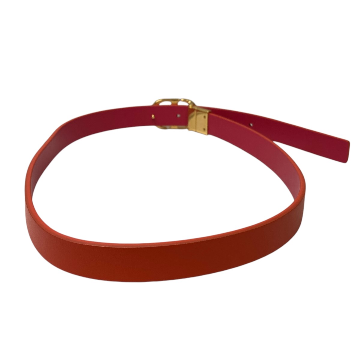 楽天市場】【中古】Christian Diorリバーシブルレザーベルト ピンク