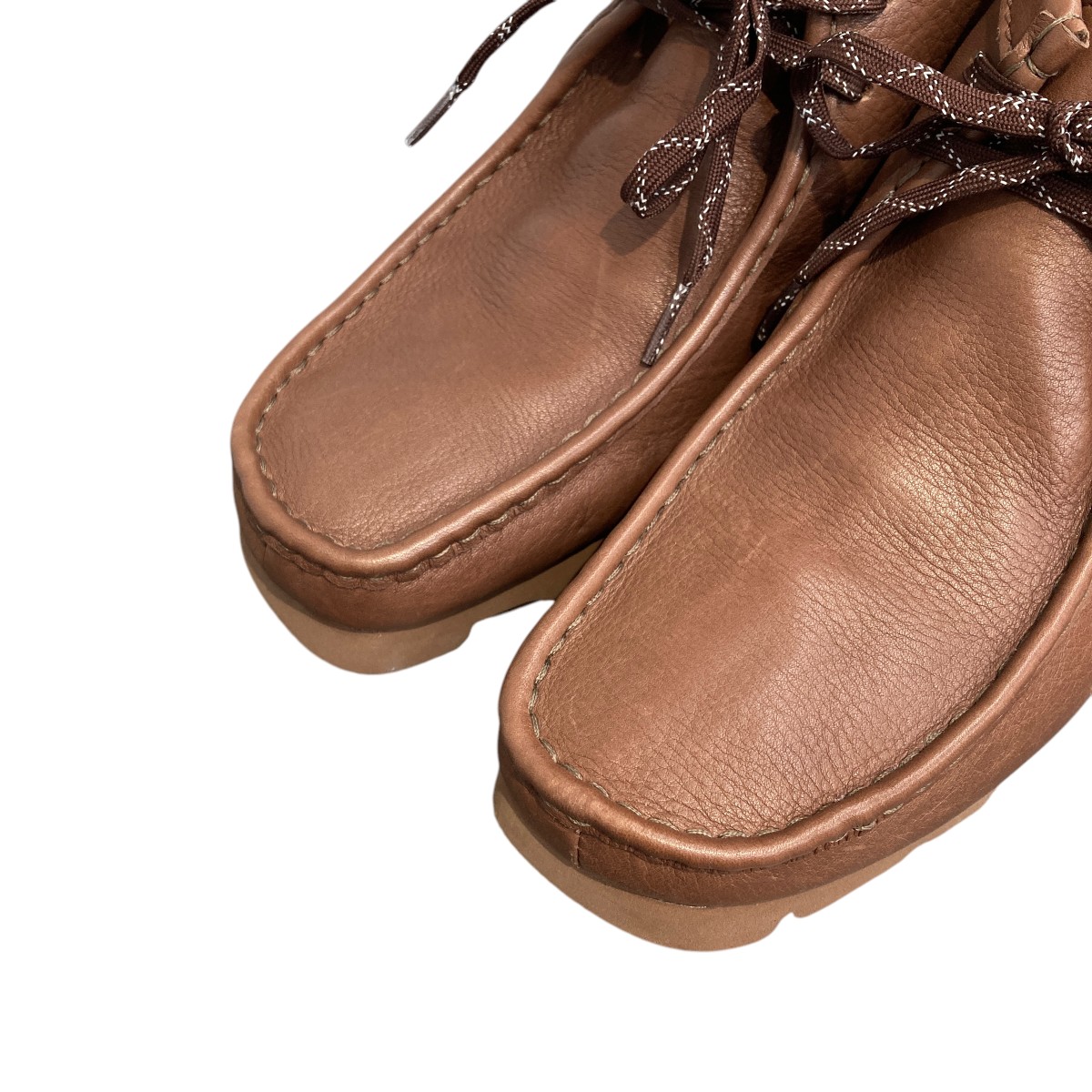 楽天市場】【中古】CLARKSレザーワラビーブーツ 261625187090 ブラウン