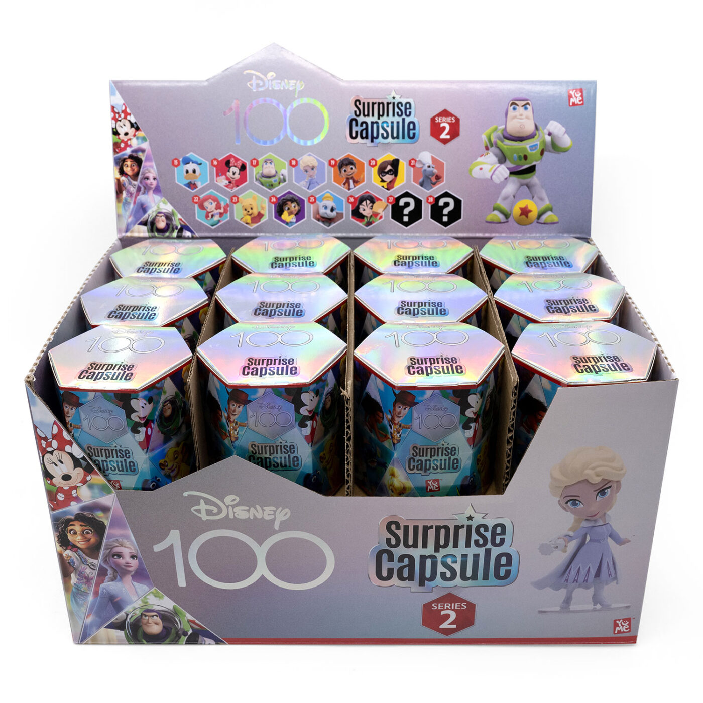 楽天市場】ディズニー100 サプライズカプセル シリーズ2 1BOX 24個