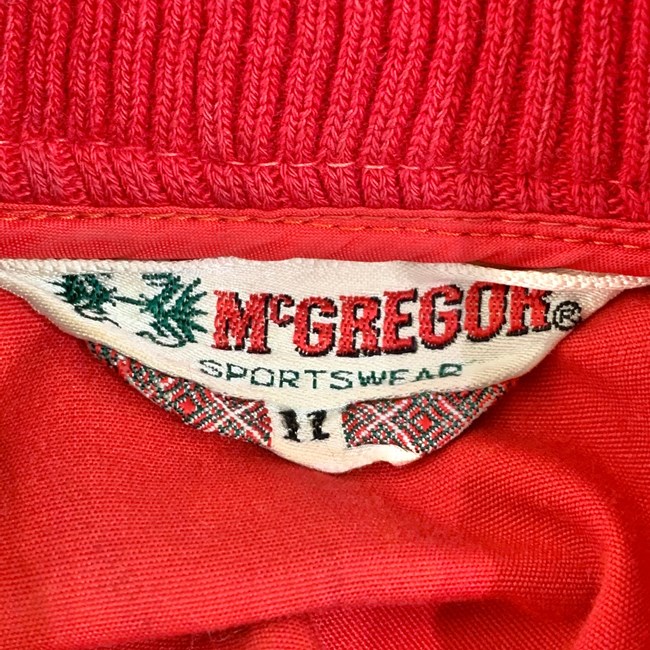 楽天市場】【中古】 McGREGOR スポーツジャケット 60's vintage 三角