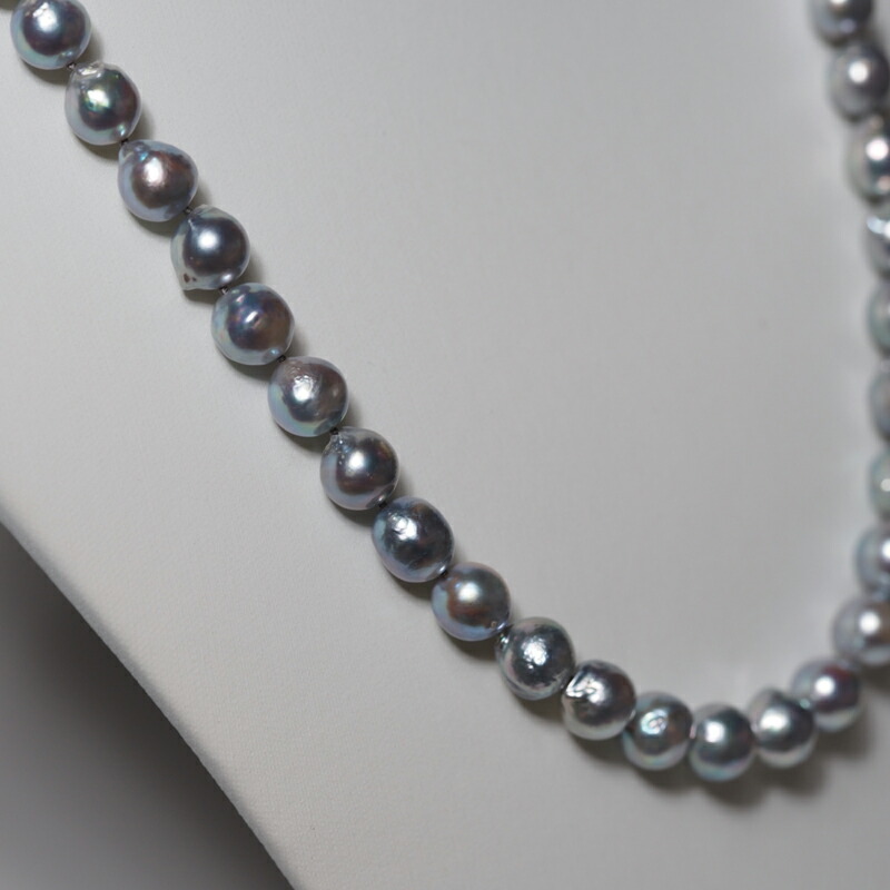 楽天市場】シルバー925 アコヤ本真珠 パール ネックレス 特濃