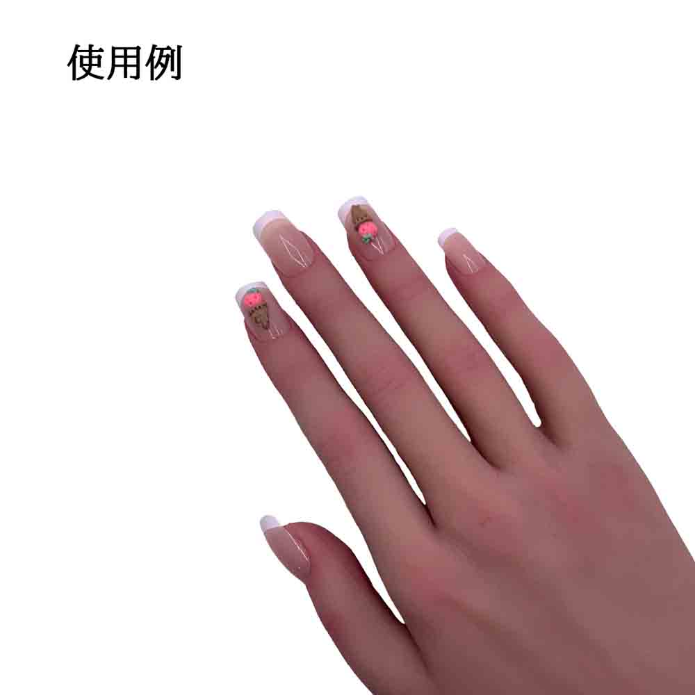 楽天市場】【2点以上まとめ買いで得得】 ネイルパーツ アイス いちご