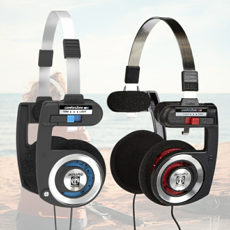 楽天市場】Koss PortaPro ヘッドホン コス ポタプロ 有線 ケース付き