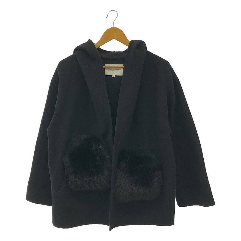 楽天市場】Arpege story / アルページュストーリー | ファー付 フード