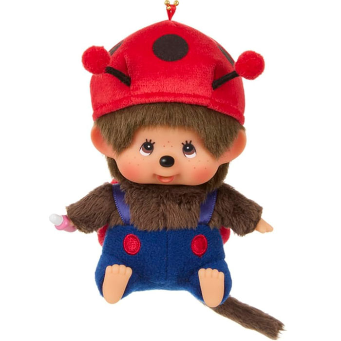 楽天市場】高さ約11cm！モンチッチ 顔でかSSキーチェーン てんとう虫