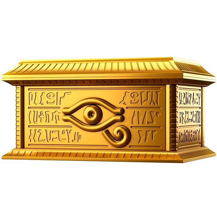 楽天市場】【新品】遊戯王 千年パズル用収納箱 “黄金櫃