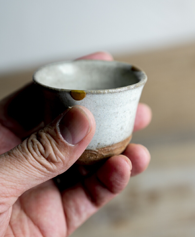 楽天市場】骨董○古唐津 / 斑唐津立ぐい呑み○ | 江戸前期-19世紀頃