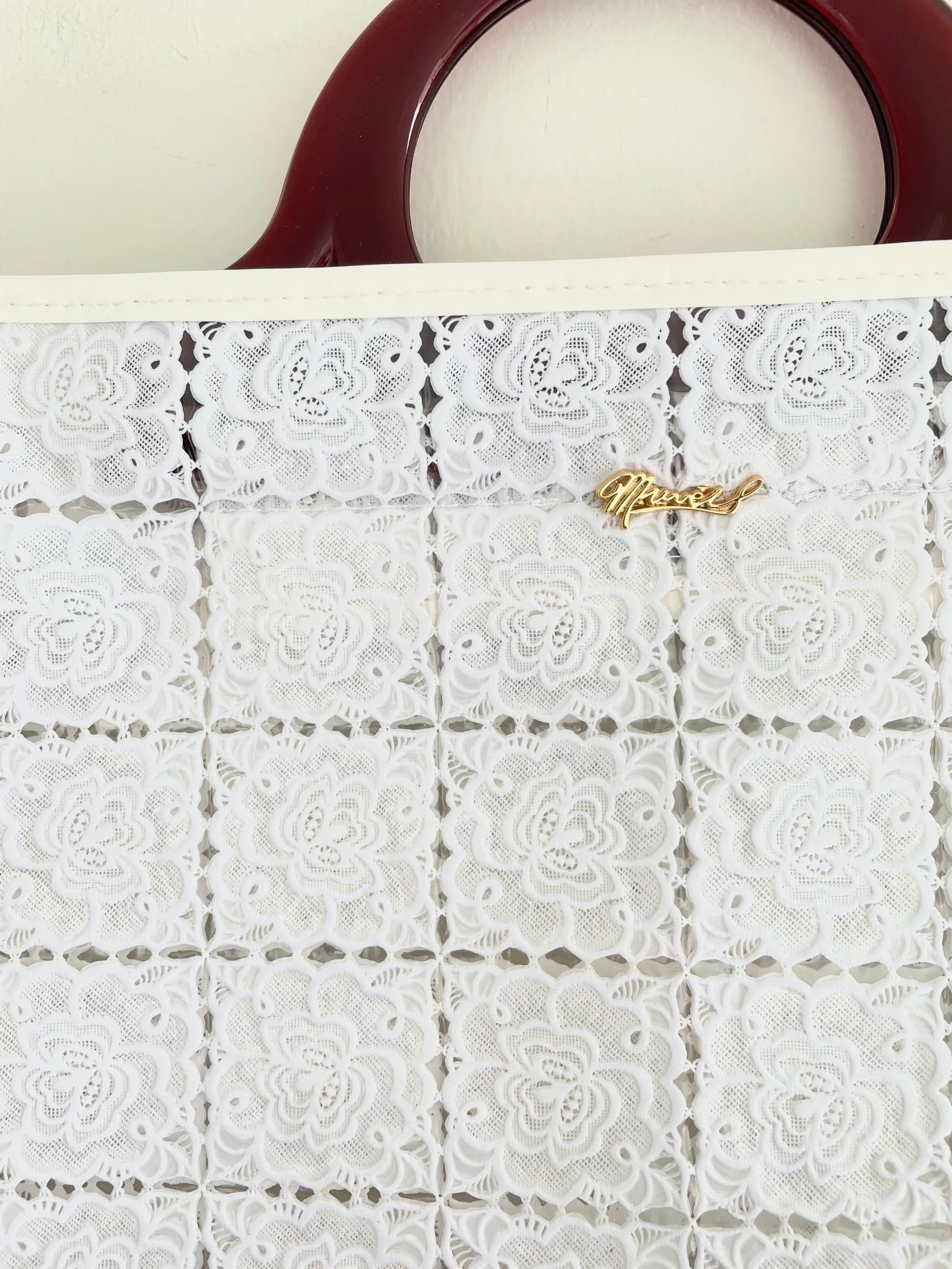 楽天市場】【MUVEIL】 ビニールレースバッグ MA224EBG001 ミュベール