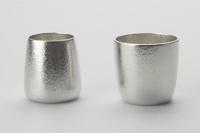 楽天市場】ふたえ ペアセット 能作 錫製 鋳物 工芸品 ペア 酒器 重なる