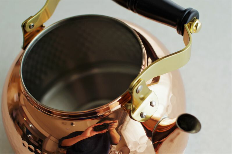 楽天市場】【IH対応 純銅製 鎚目 ケトル 2.3L】 新光金属 新光堂 新潟