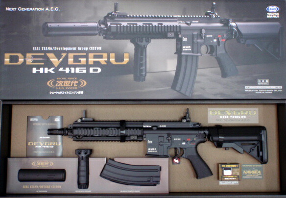 楽天市場】東京マルイ DEVGRU デブグル カスタム HK416D 次世代電動