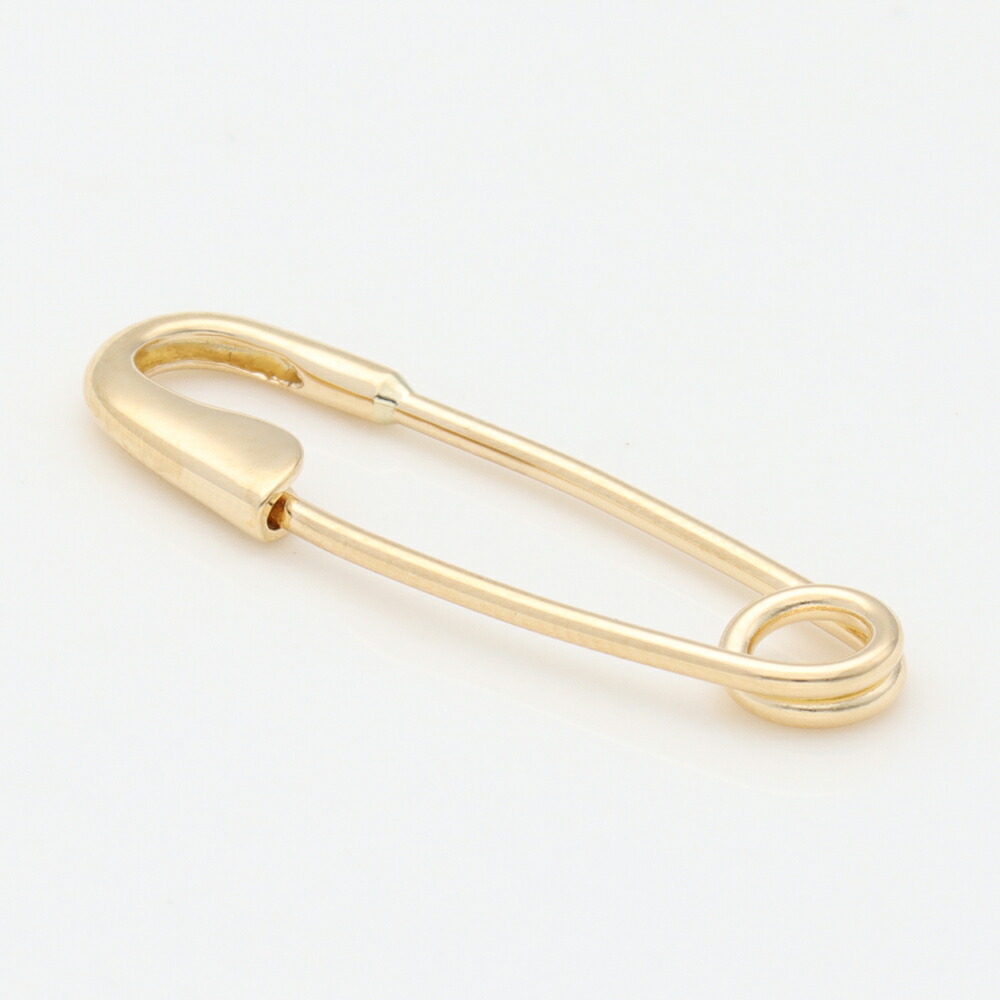 楽天市場】【5の付く日PT5倍+10%オフCP!】安全ピン 1個売り K18