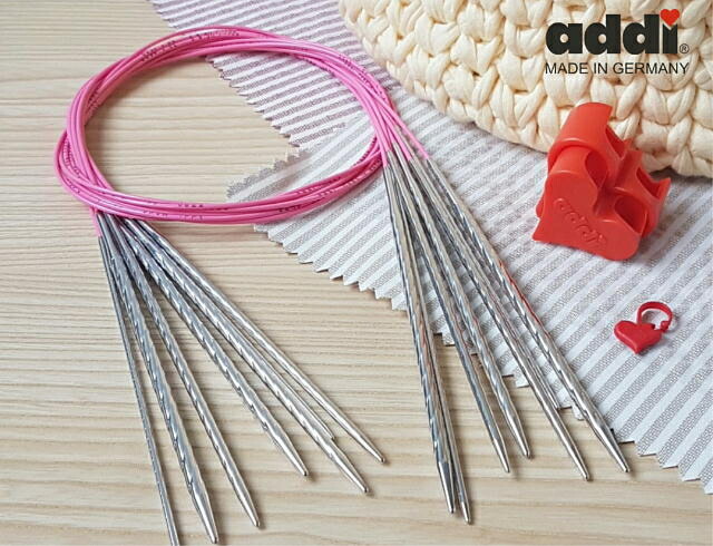 楽天市場】☆在庫限り☆【addi 115-7】 メタル輪針 Unicorn