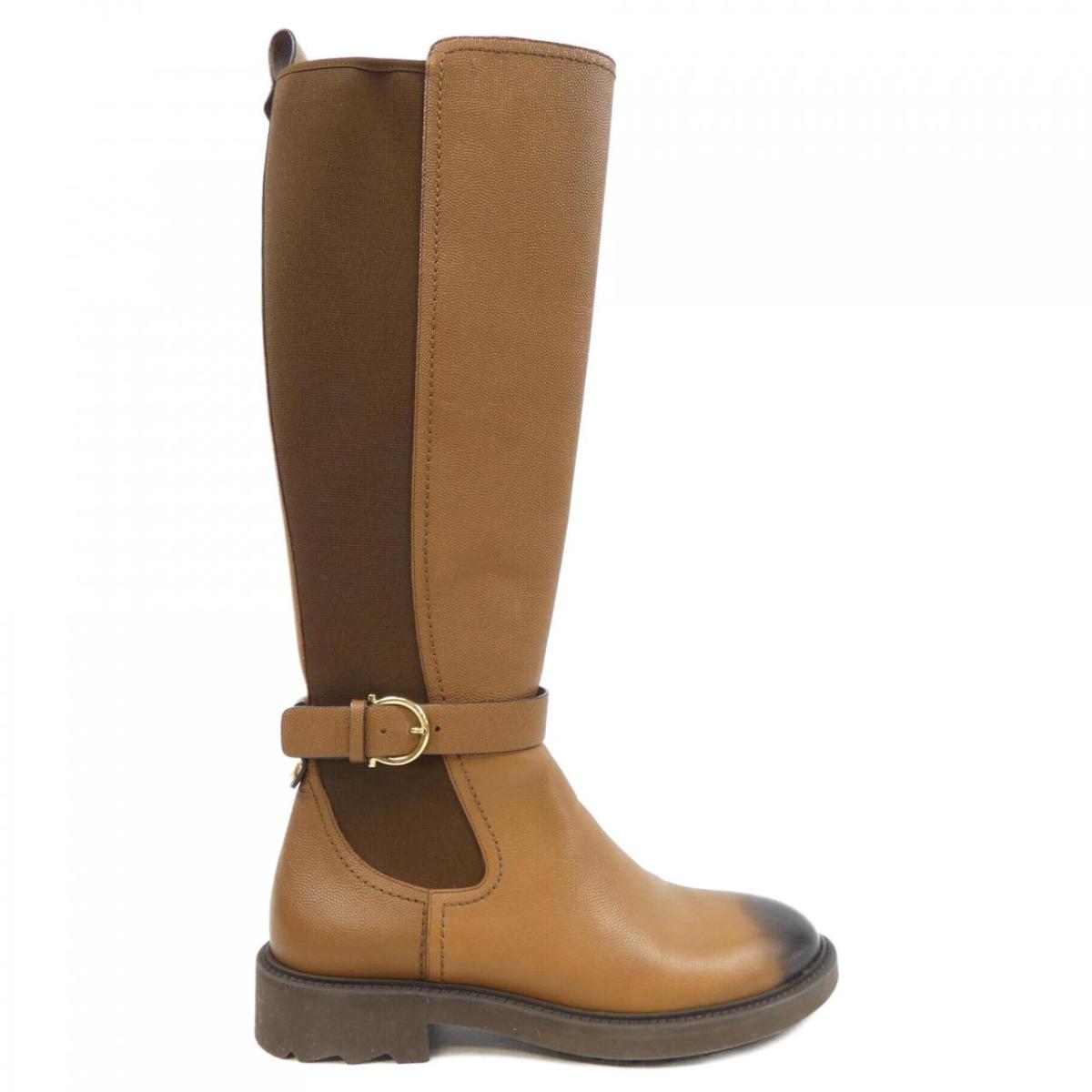 サルヴァトーレフェラガモ SALVATORE FERRAGAMO ロングブーツ【中古】