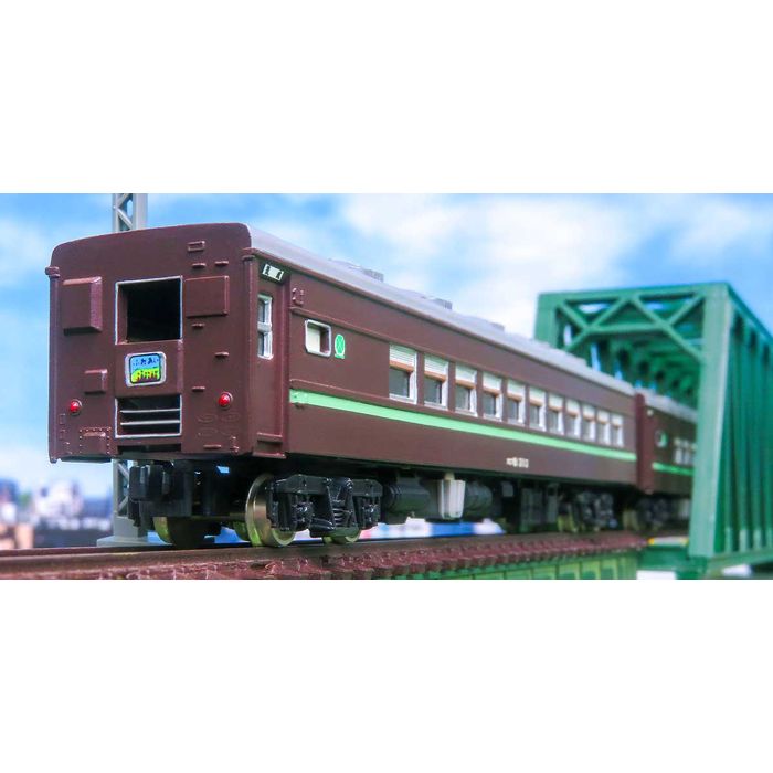 楽天市場】Nゲージ 着色済み スロ81系ミト座「ふれあい」 茶色・淡緑帯