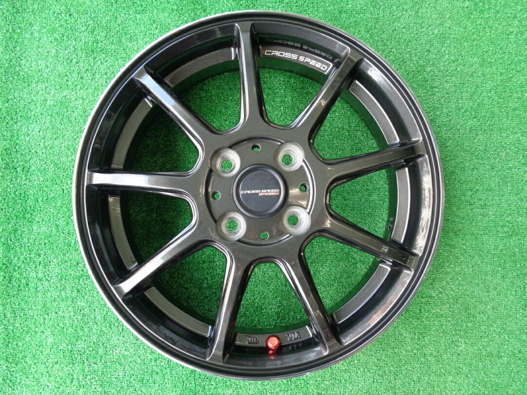 楽天市場】4.5J-15インチ 4H100 +45 クロススピード ハイパー