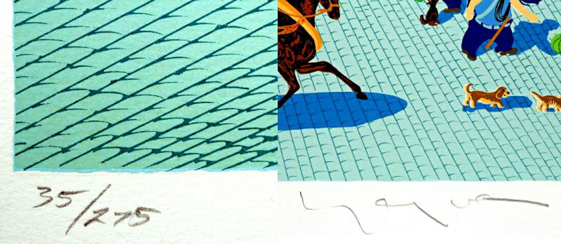 楽天市場】山形 博導（ヒロヤマガタ）「ペリエ」シルクスクリーン版画