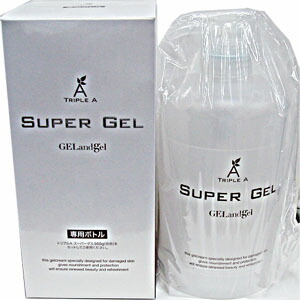 楽天市場】ゲルアンドゲル トリプルA スーパーゲル500 専用ボトル