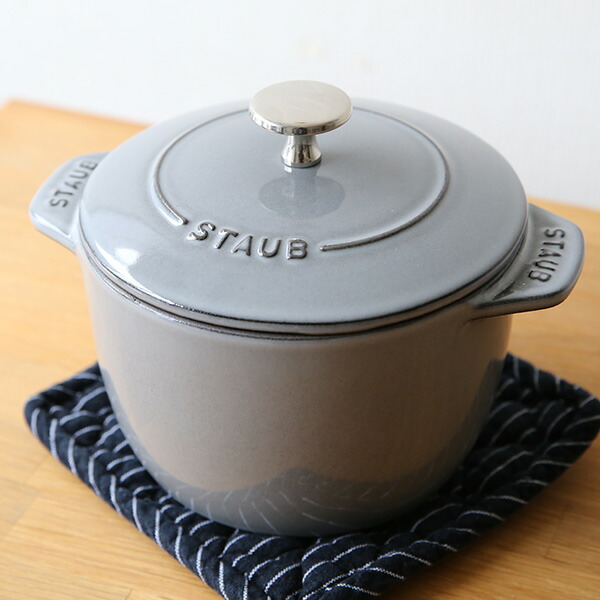 楽天市場】staub(ストウブ） ラ・ココット de GOHAN M ホーロー鍋16cm