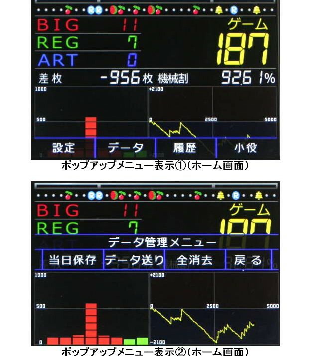 楽天市場】【新品】パチスロ用 データカウンター スマホサイズ