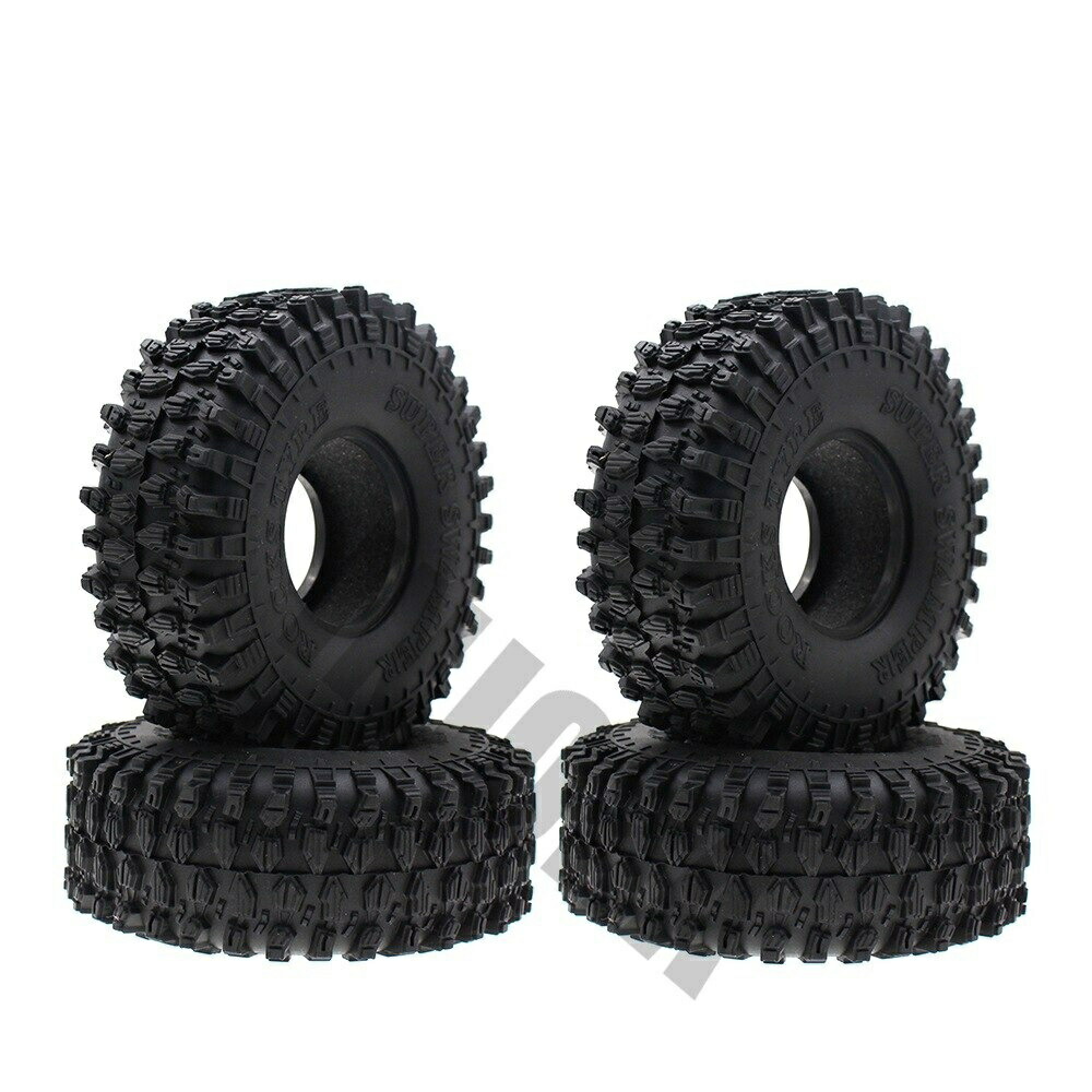 楽天市場】1/10 ロッククローラー RC 4本 タイヤ 1.9インチ 120mm 42mm