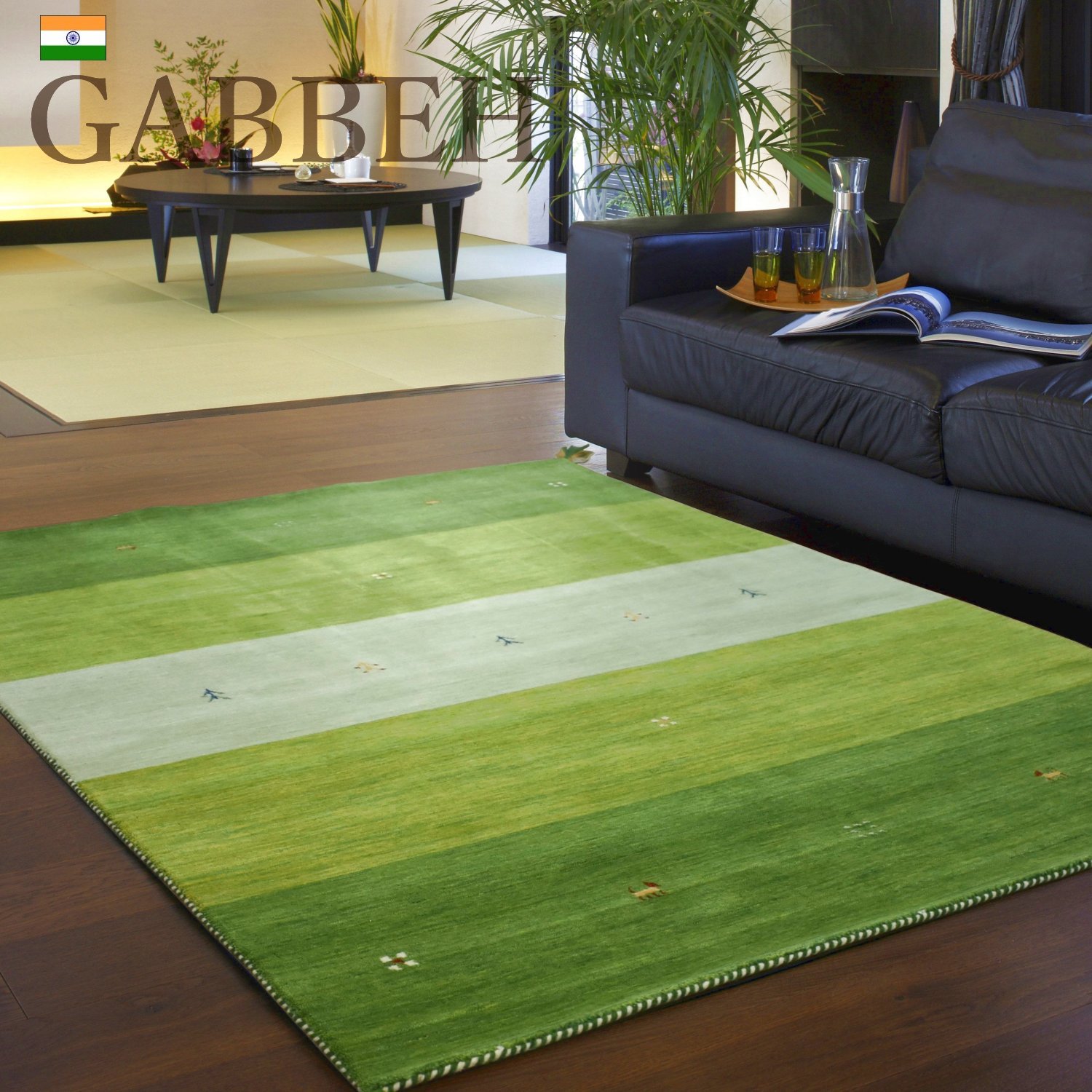 ギャッベ ラグ 100✖️140 ギャッベ ラグ 100✖️140 ギャッベ 絨毯