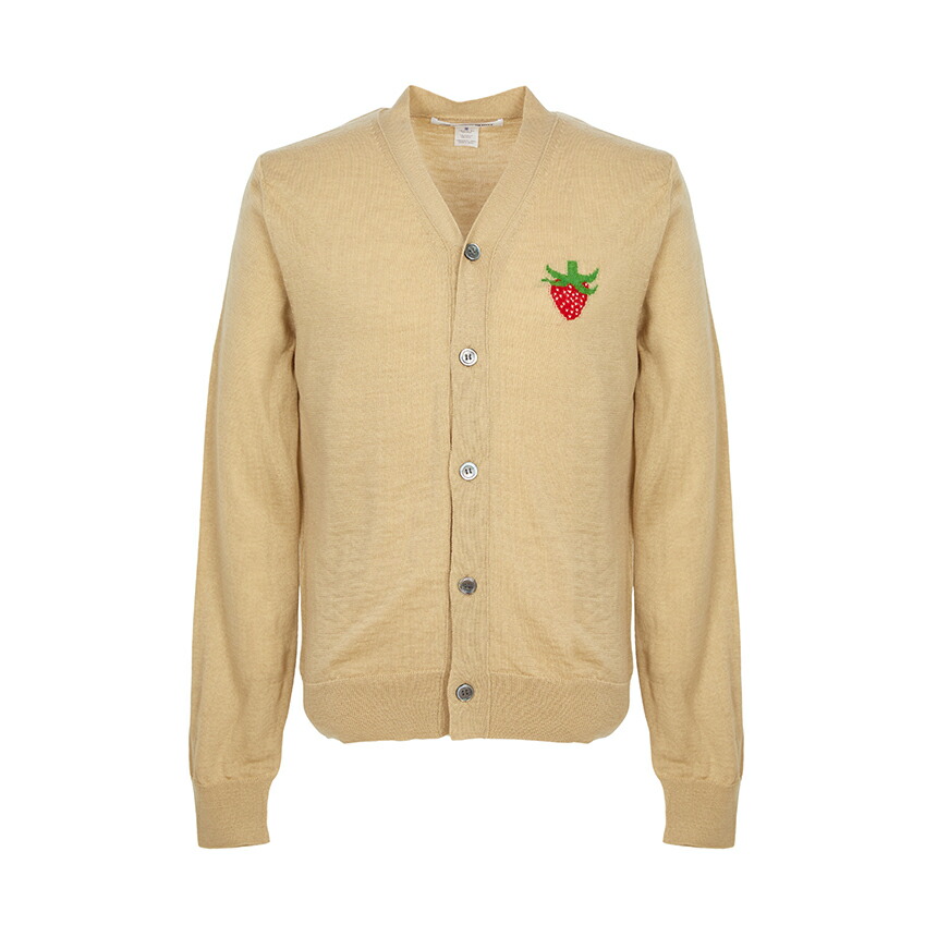 楽天市場】カーディガン ベージュ ギャルソンの通販