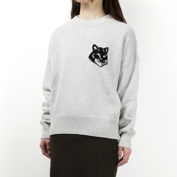 楽天市場】Maison Kitsune メゾンキツネ FOX HEAD INTARSIA COMFORT