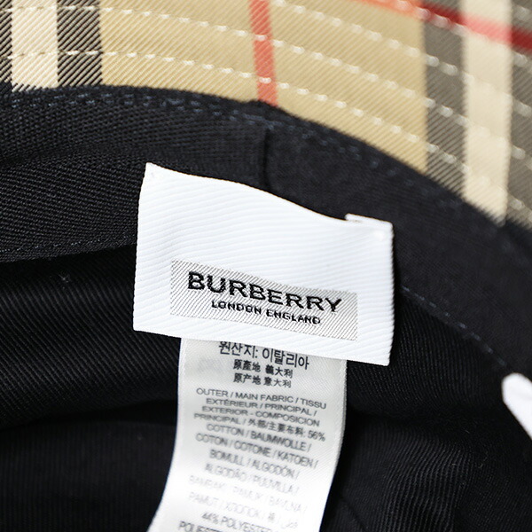 楽天市場】BURBERRY バーバリー Vintage Check Backet Hat バケット