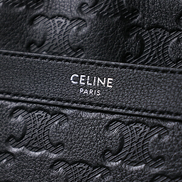 楽天市場】CELINE セリーヌ Triomphe Embossed Belt Bag ベルトバッグ
